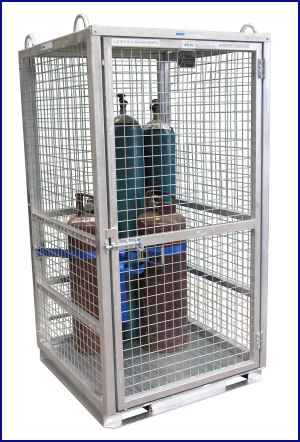 Gas Cylinder Storage Cage, September Special